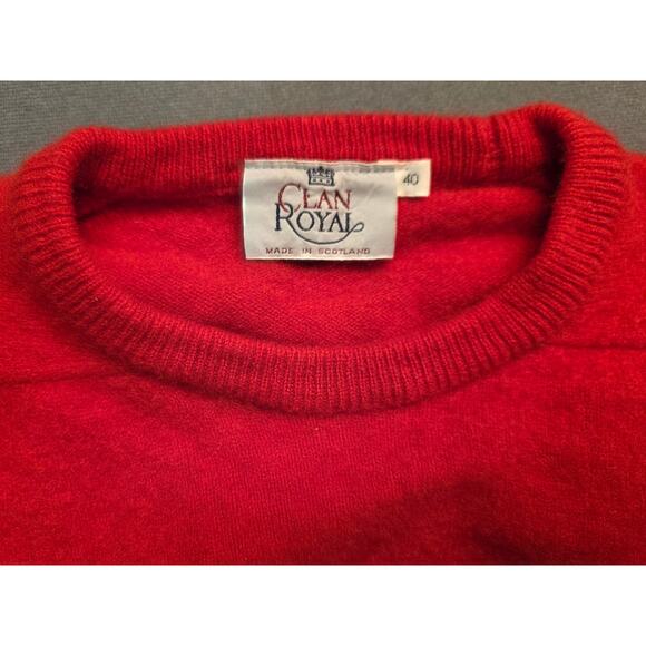 Clan Royal Lambswool Sweater The Old Course St. Andrews Golf Mens Small Scotland - Picture 3 of 8